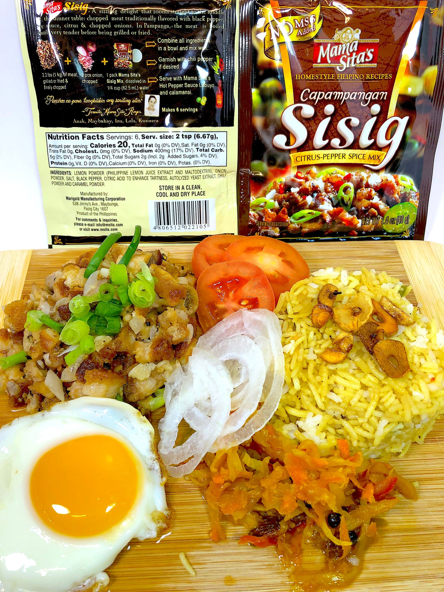 MAMA SITA'S FAMOUS CAPAMPANGAN SISIG MIX!